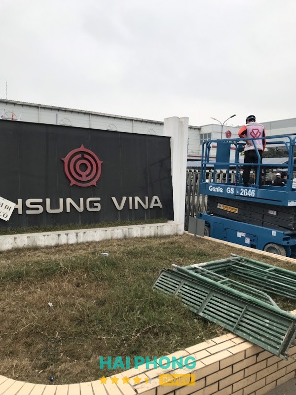Cho thuê xe nâng người tại Hải Phòng Hải Phòng
