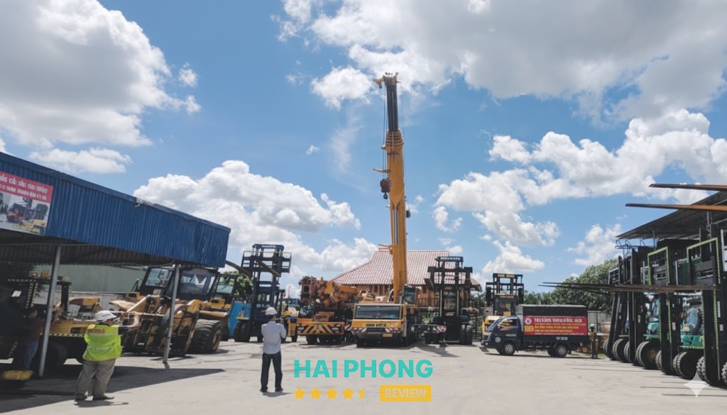 Công ty CPTM Thành Nguyên - Cho thuê xe nâng, xe cẩu tại Hải Phòng – hình ảnh 3