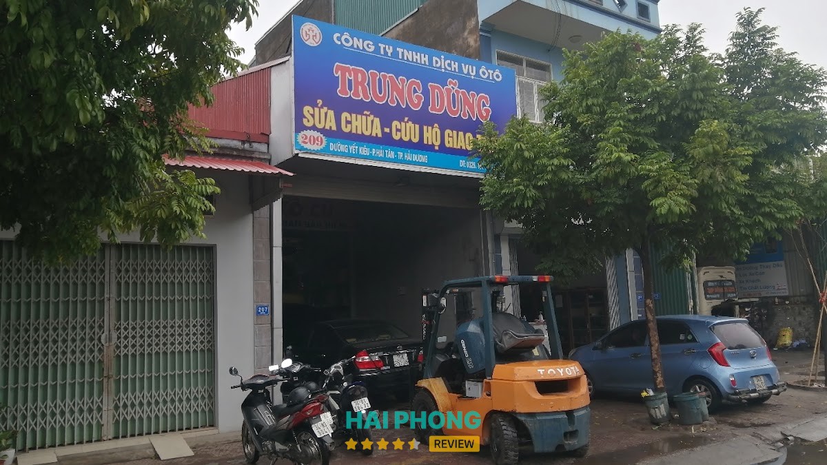Xe cứu hộ của Ô tô Trung Dũng