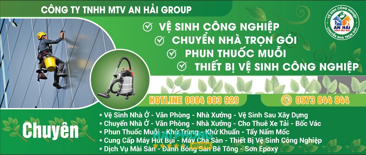 Dịch vụ vệ sinh công nghiệp An Hải