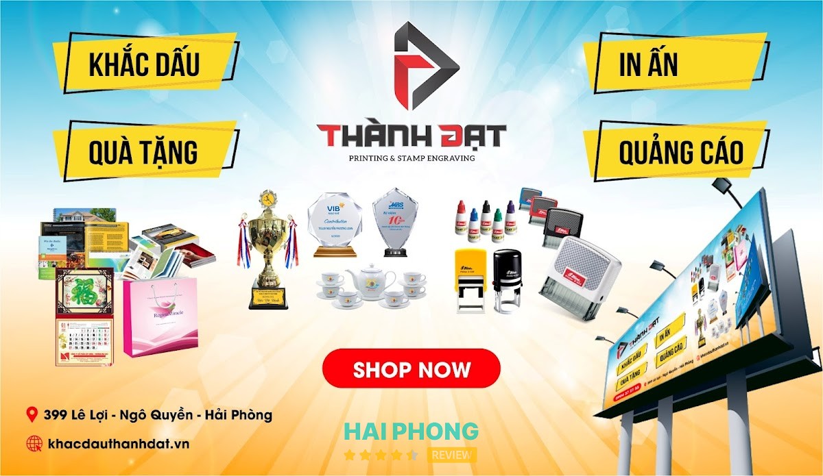 Khắc dấu Thành Đạt 399 Lê Lợi – hình ảnh 2