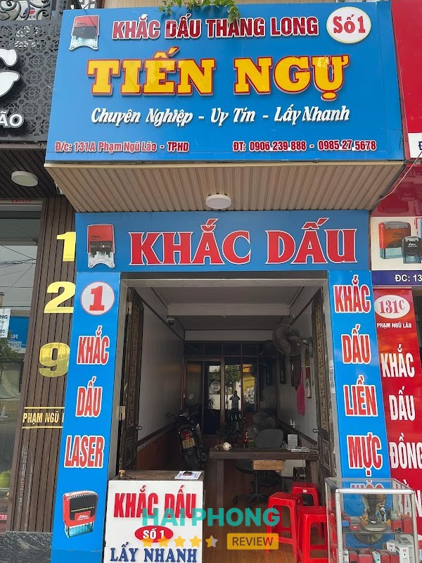 Cửa hàng khắc dấu Tp Hải Dương Thăng Long Tiến Ngự – hình ảnh 1