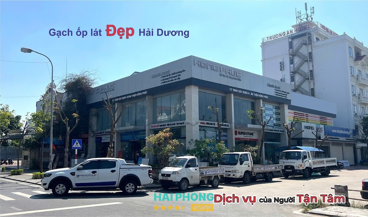 Hồng Phúc – khu trưng bày gạch