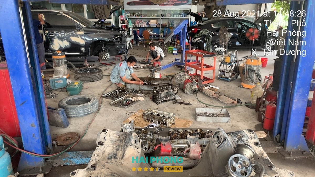 Garage hải tuấn 2 Thủy Nguyên