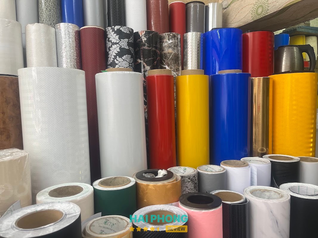 Giấy dán tường dán kính Hải Phòng Trung Ngọc – hình ảnh 3
