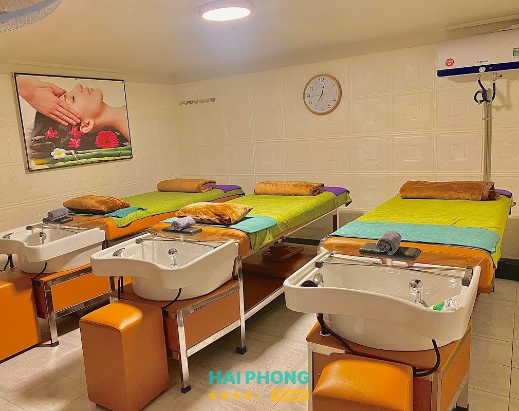 Đế Vương salon-Chuyên gội đầu dưỡng sinh-44 Lê Lai – 44D P. Lê Lai, Ngô Quyền, Hải Phòng, Việt Nam