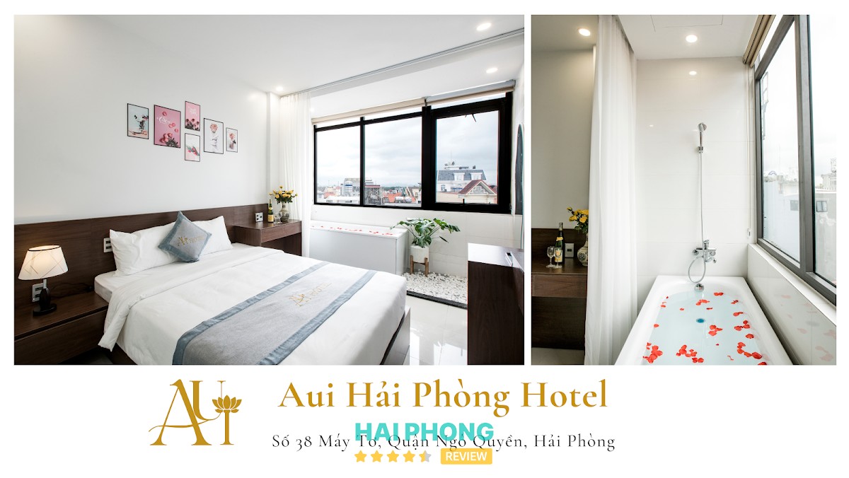 Phòng nghỉ sạch sẽ tại AUI Hotel Hải Phòng