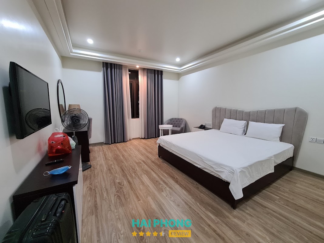 Phòng rộng tại Lotus Hotel Apartments Hải Phòng
