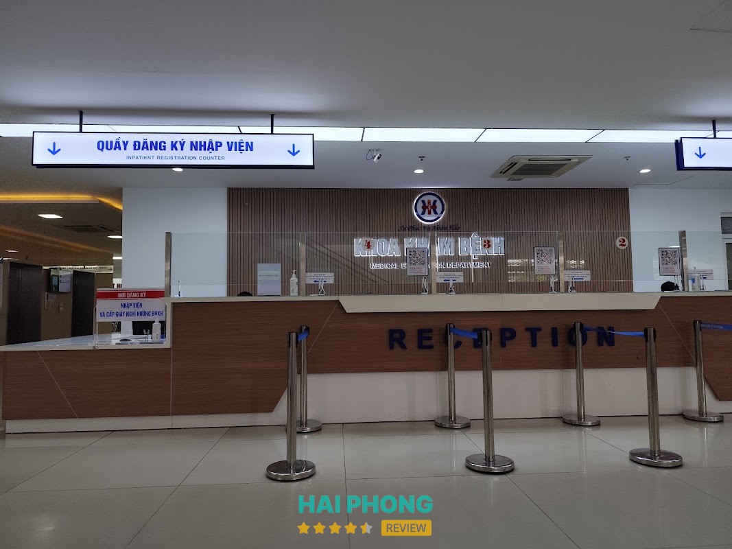 Không gian Bệnh viện Đa khoa Quốc tế Hải Phòng