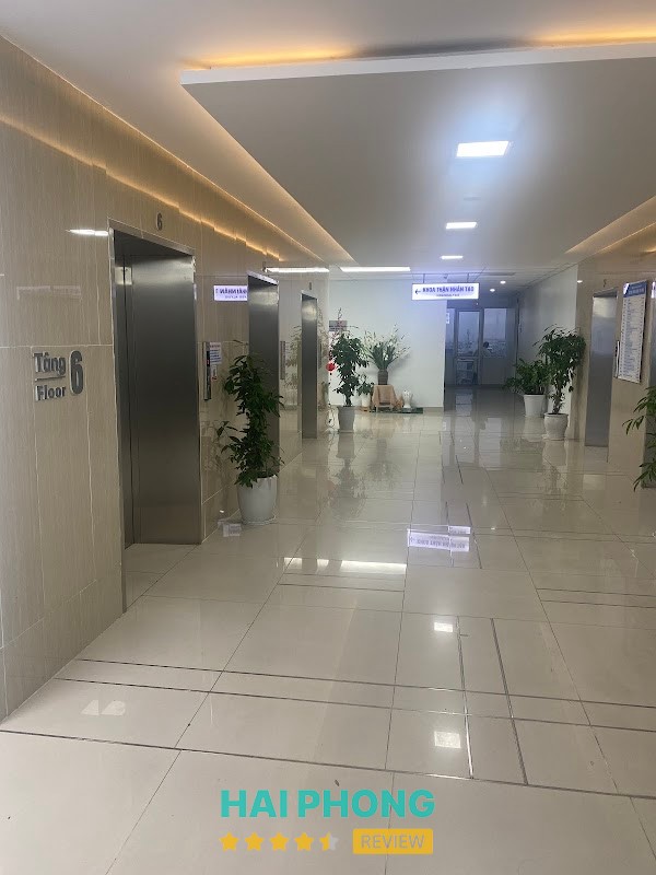 Khu vực thăm khám tại Bệnh viện Đa khoa Quốc tế Hải Phòng