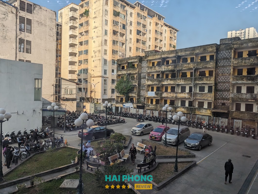 Khu vực khám tại Bệnh viện Đại học Y Hải Phòng