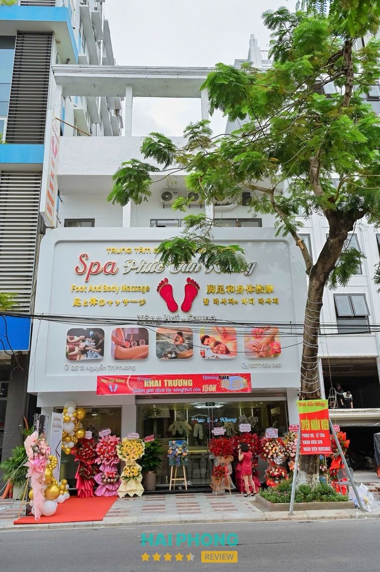 Massage Hải Phòng Spa Phúc Tấn Khang Nguyễn Tri Phương