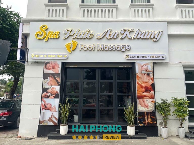 Massage Phúc An Khang – hình ảnh thực tế không gian massage