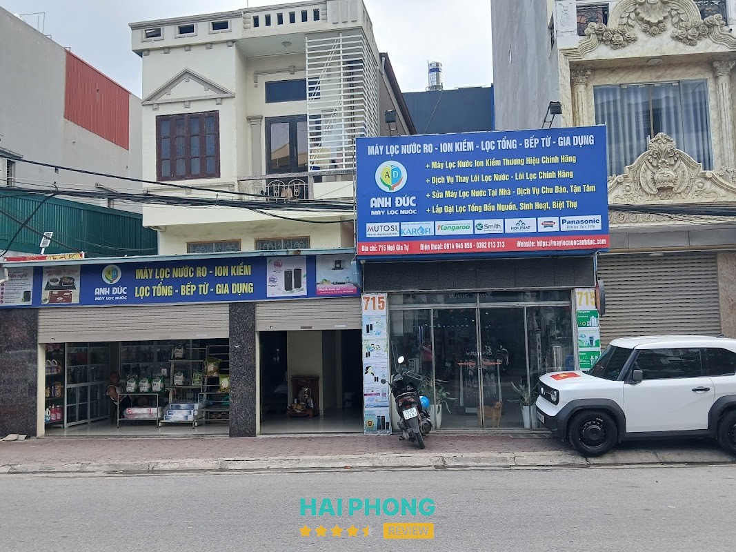 Máy lọc nước Anh Đức tại Hải An