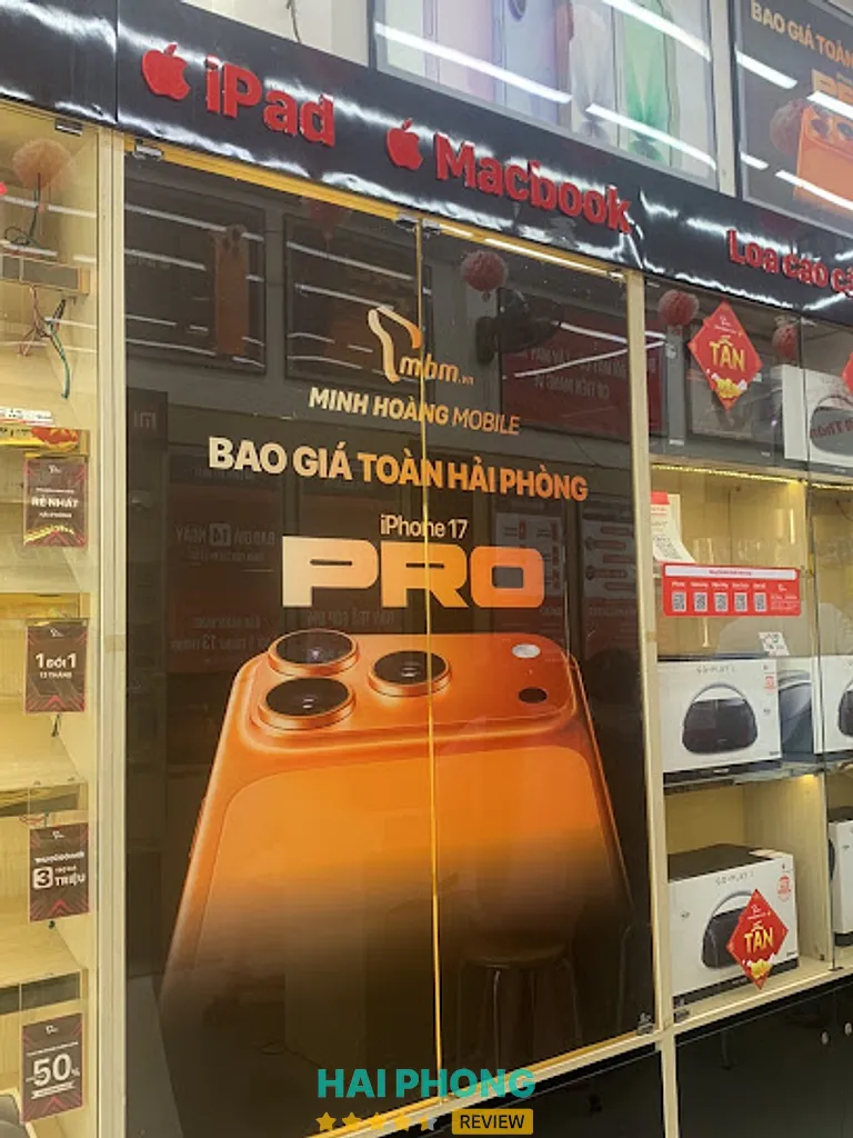 Minh Hoàng Mobile: 218 Trần Thành Ngọ, P. Kiến An