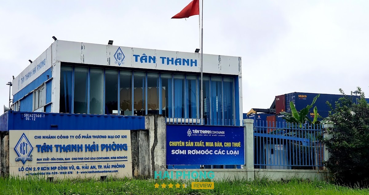 Khu sản xuất container Tân Thanh tại Hải Phòng