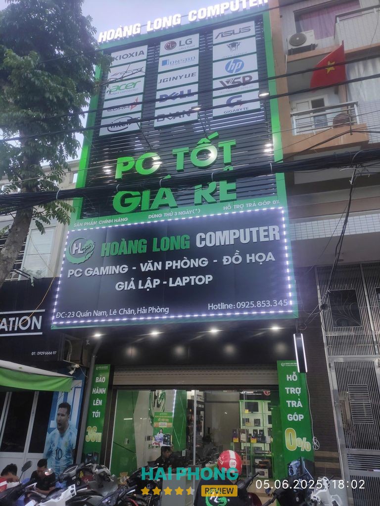 Hoàng Long Computer Hải Phòng – hình ảnh thực tế 1