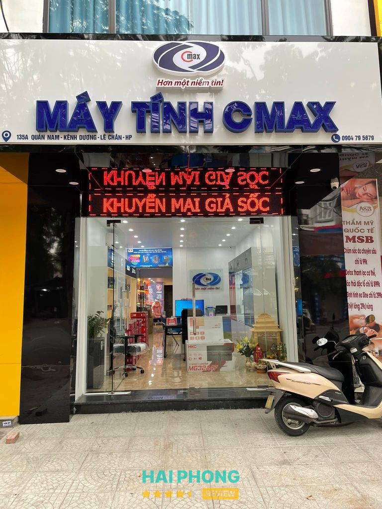 Máy tính Cmax – hình ảnh thực tế 1