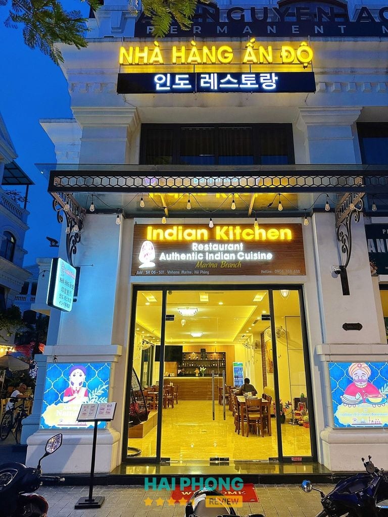 Indian Kitchen Hai Phong - Nhà hàng Ấn Độ tại Vinhomes Marina
