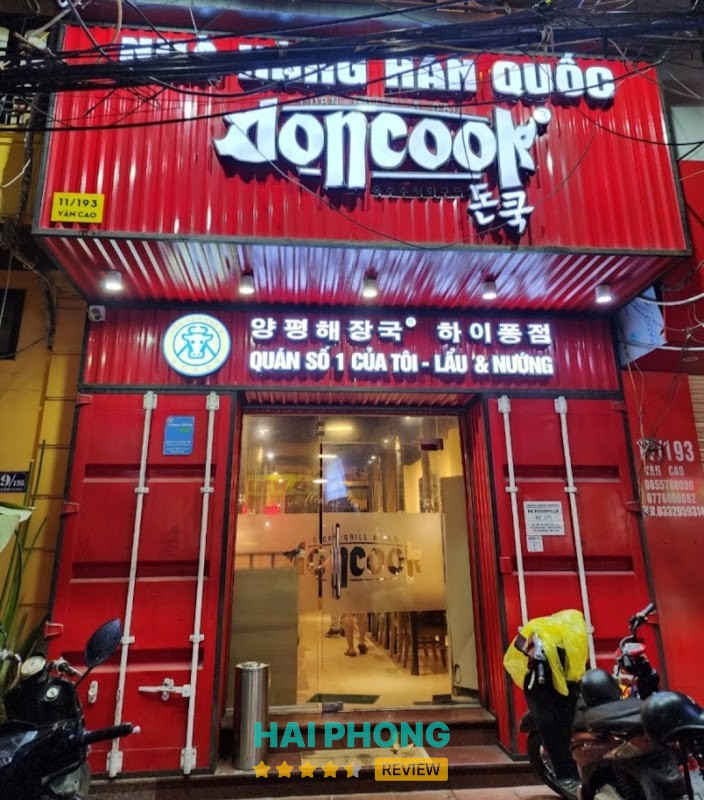Nhà hàng doncook Hải Phòng – hình ảnh 1
