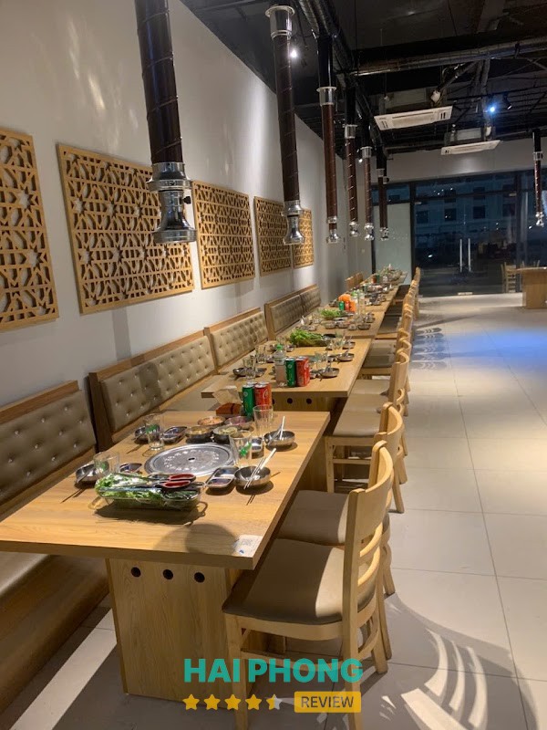 Nhà hàng Amso grill nướng Hàn Quốc Thủy Nguyên