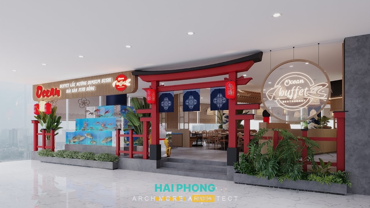 Nhà hàng buffet hải sản ocean food Tân Hưng