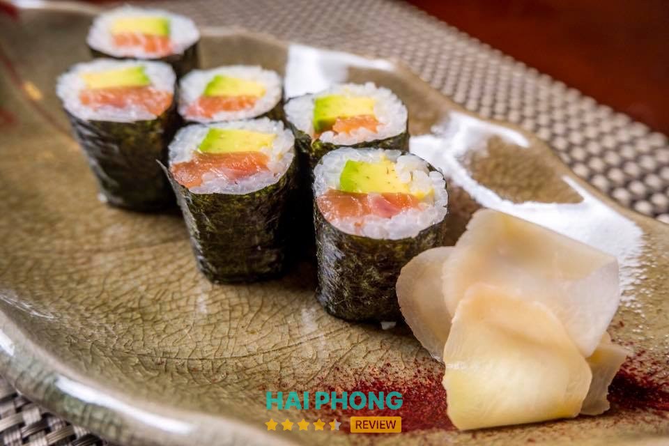Món ăn tại Sushi Matsu Fuku Hải Phòng
