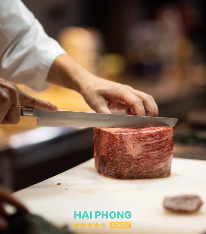 Món omakase tại Kiwami Hải Phòng