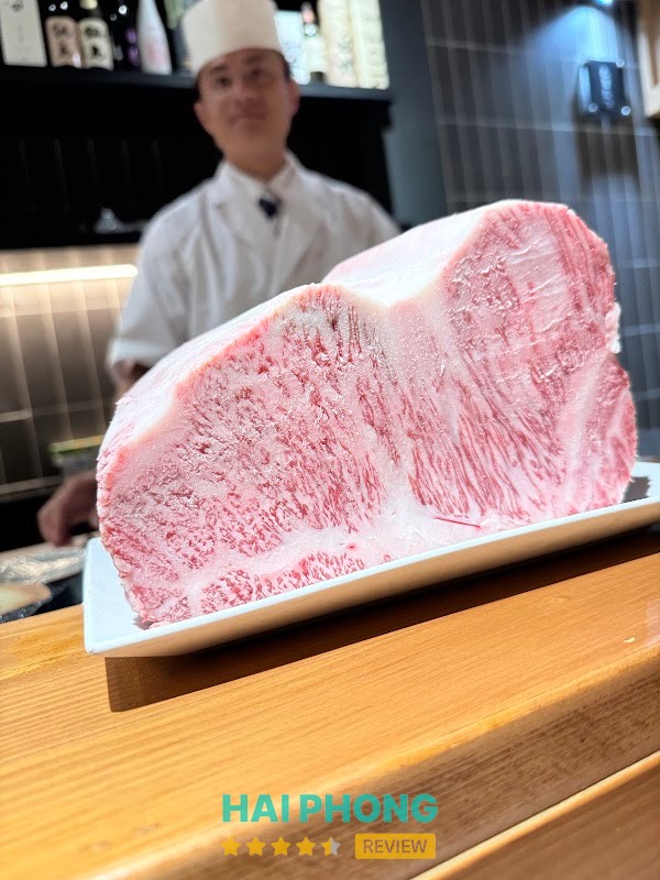 Không gian dùng bữa tại Kiwami Omakase