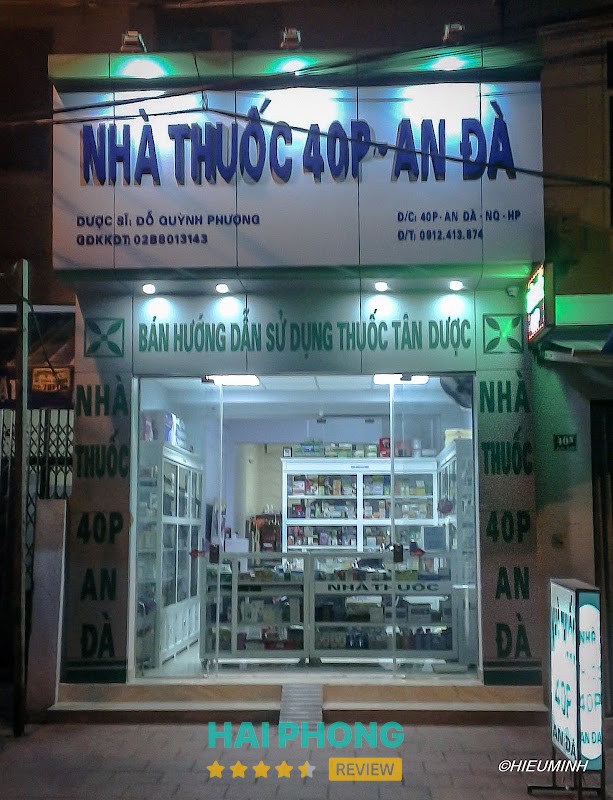 Nhà thuốc 40P An Đà tại Gia Viên