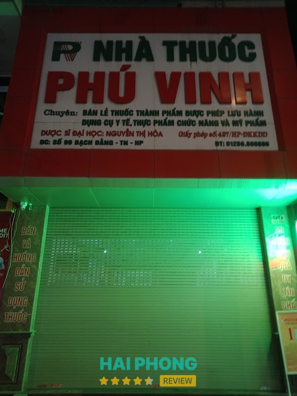Sản phẩm tại Nhà Thuốc Phú Vinh