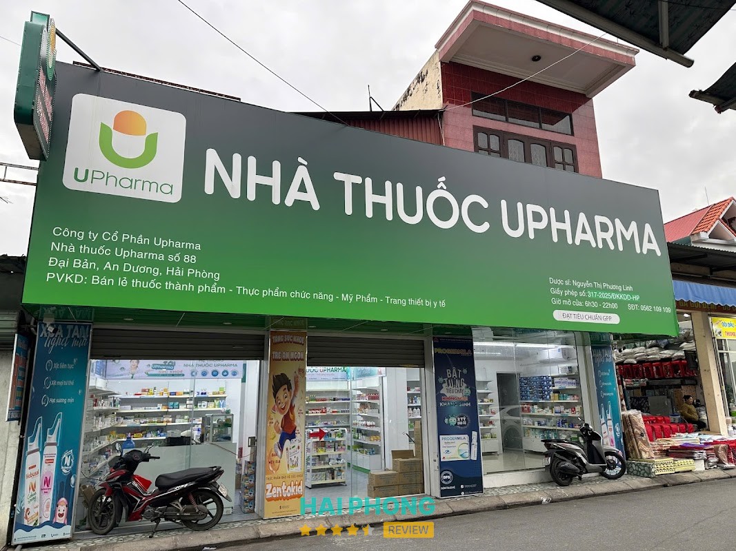 Nhà Thuốc Upharma Số 88 tại Hồng Bàng
