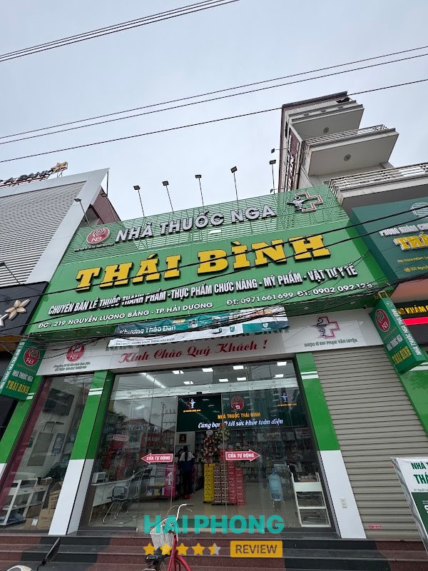 Nhà Thuốc Nga Thái Bình tại Lê Thanh Nghị