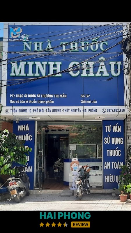 Nhà thuốc Minh Châu tại Thủy Nguyên