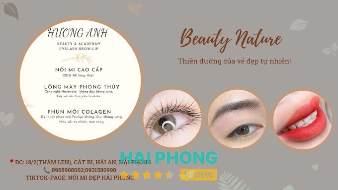 Mẫu mi nhẹ tự nhiên tại Hương Anh Eyelash