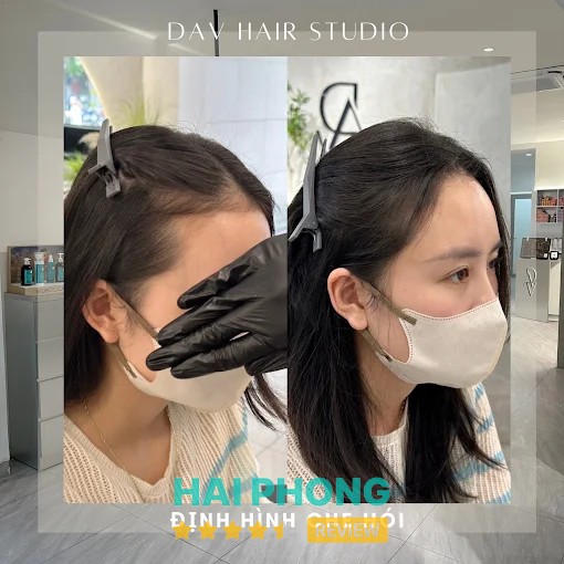 Mẫu tóc thời trang tại DAV Hair Studio Hải Phòng