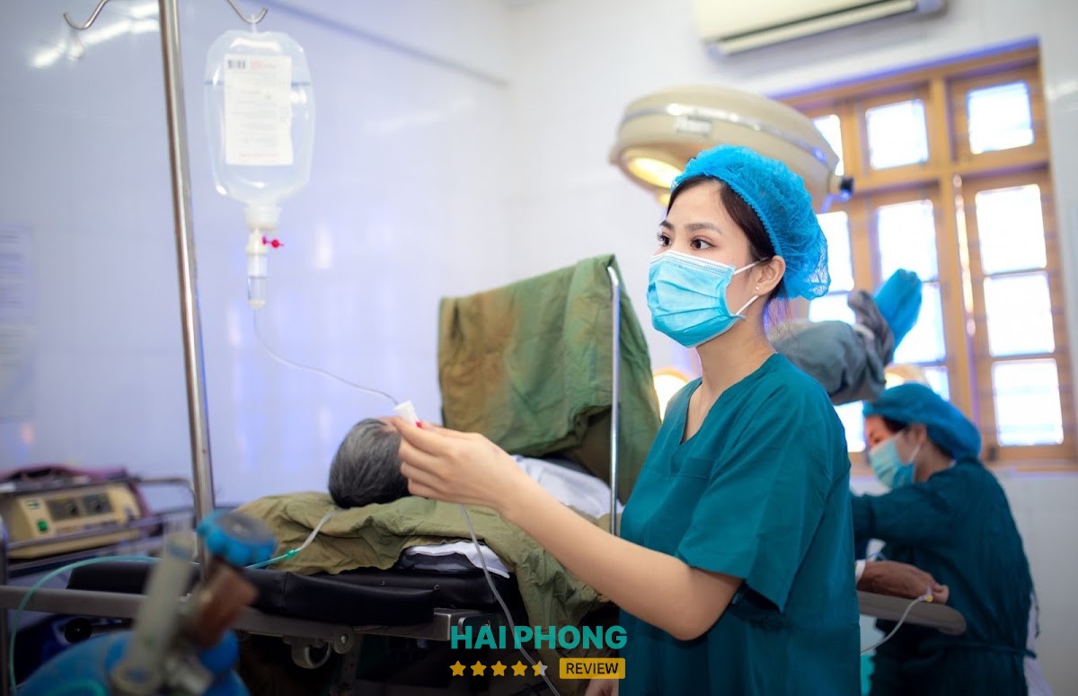 Khuôn viên Bệnh viện Y Học Cổ Truyền Hải Dương