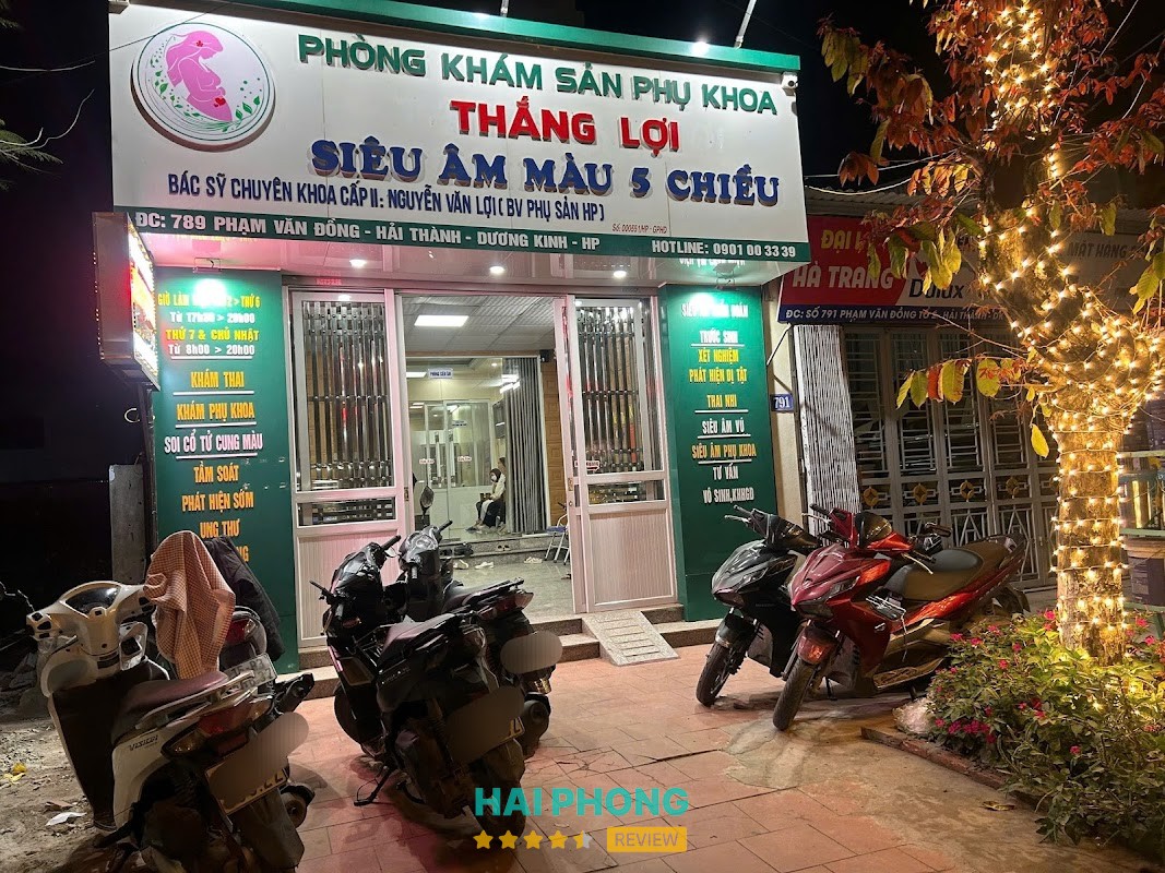 Phòng khám Sản Phụ khoa Thắng Lợi – 789 Phạm Văn Đồng, Xóm 2, Dương Kinh, Hải Phòng, Việt Nam