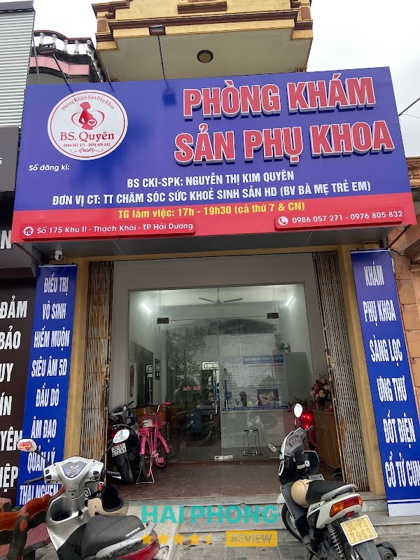 Pk sản phụ khoa bs Quyên – 175 Phố Thạch Khôi, Phường, Thạch Khôi, Hải Phòng, Việt Nam