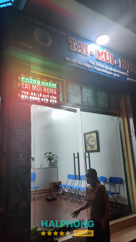 Phòng Khám Tai, Mũi, Họng - Bs Quý Dân – 1 Bà Triệu, Lê Thanh Nghị, Hải Phòng, Việt Nam