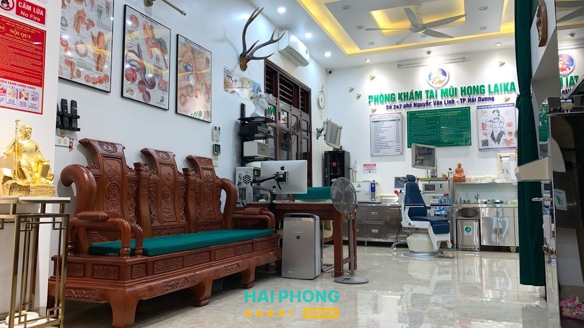 Phòng khám Tai mũi họng LaiKa- Bs Nguyên- Khoa Tai mũi họng- BVĐK Tỉnh Hải Dương – 247 Nguyễn Văn Linh, Lê Thanh Nghị, Hải Phòng 03000, Việt Nam