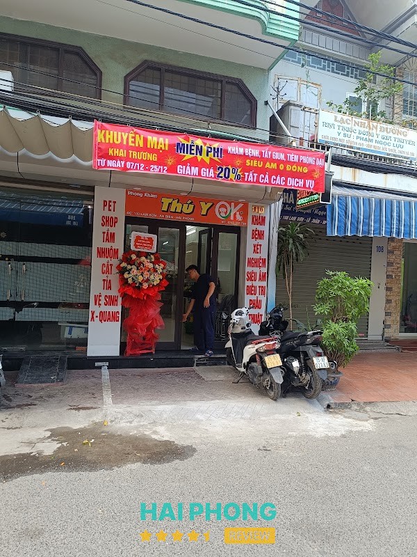 Phòng khám Thú Y Hải Phòng OK Pet Lê Chân