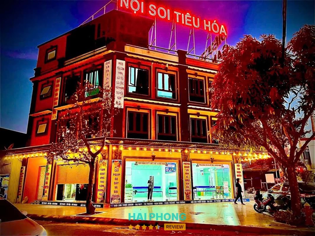 Khu vực tiếp nhận tại phòng khám tiêu hóa