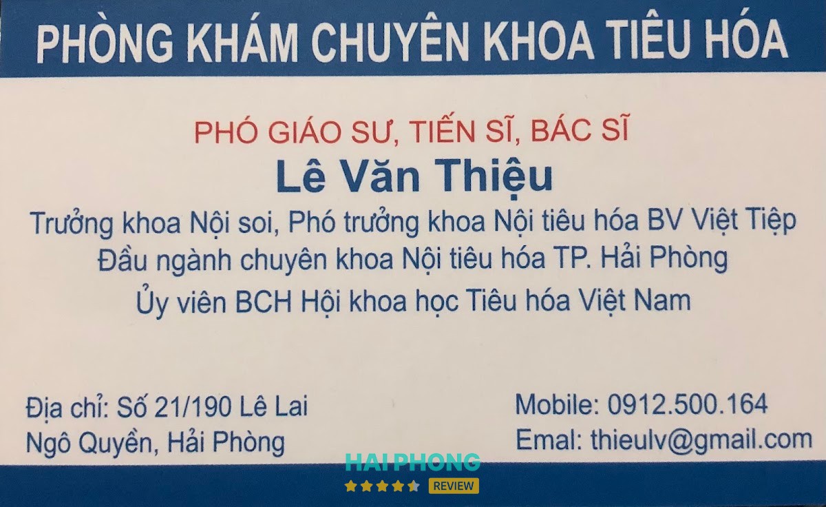 Không gian Phòng khám PGS.TS Lê Văn Thiệu