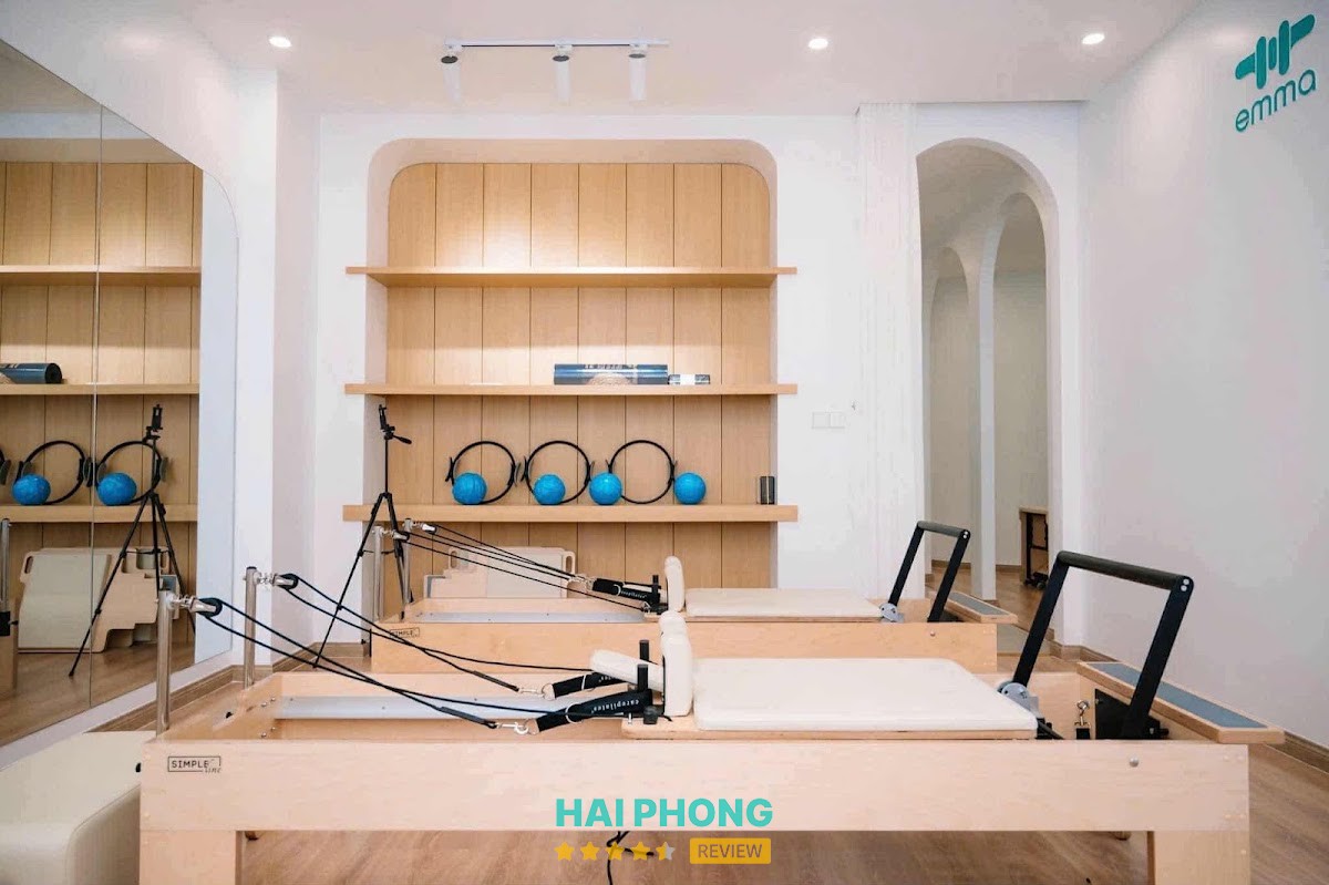 Emma Pilates Hải Phòng – không gian tập luyện