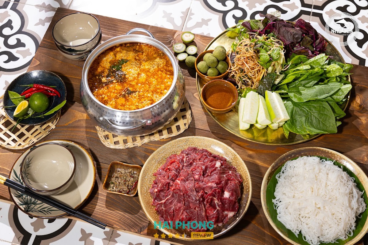 Không gian quán Nhớ Xưa Thủy Nguyên