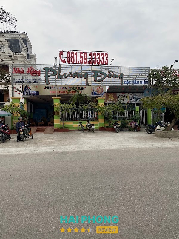 Món hải sản tại Nhà Hàng Phương Đông Gia Viên