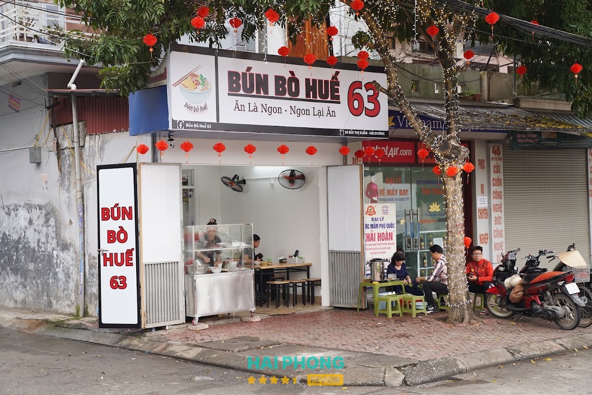 Bún Bò Huế 63 tại Lê Thanh Nghị