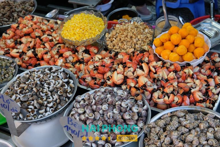 Hình ảnh thực tế Ốc Thủy Dương Hải Phòng