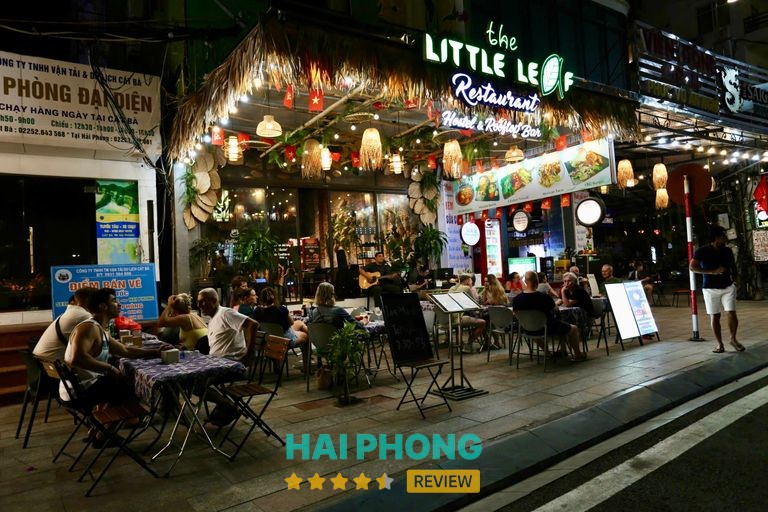 The Little Leaf Restaurant Tiệm Lá Nhỏ tại Cát Bà Hải Phòng